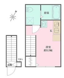 ソルナクレイシア方南町の物件間取画像